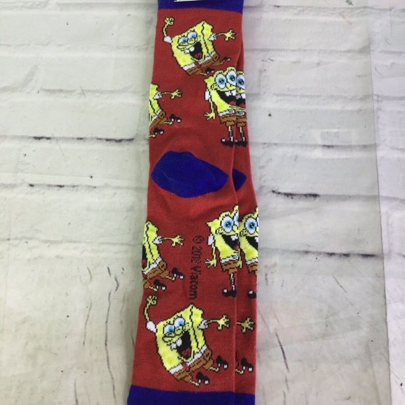 Spongebob Squarepants All Over Print Crew Socks - Picture 4 of 5